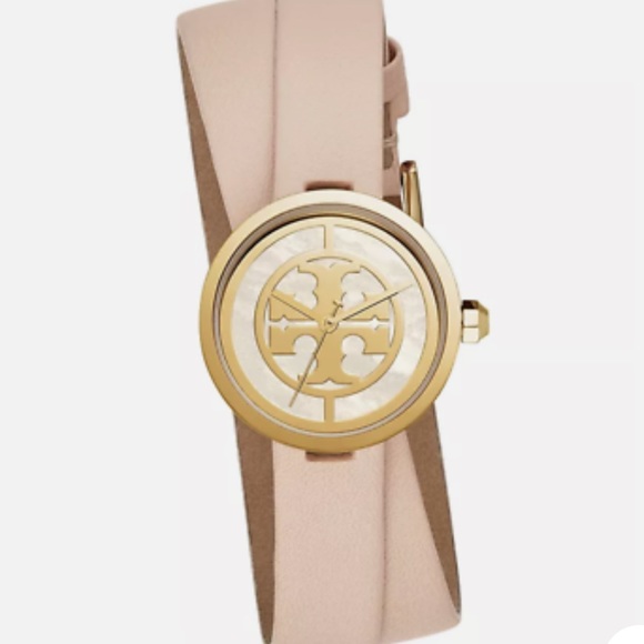 Wrap Around Cream Tory Burch Watch with Original Box and Tag - Picture 7 of 8